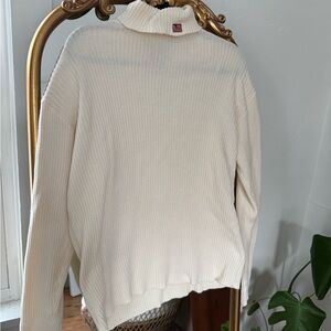 Ralph Lauren Cream Turtleneck Sweater
